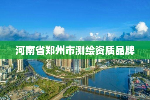 河南省鄭州市測繪資質(zhì)品牌