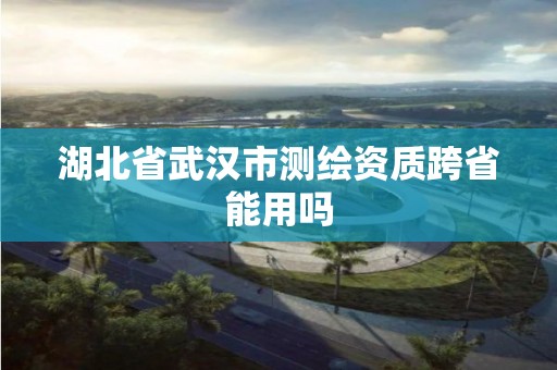 湖北省武漢市測繪資質跨省能用嗎