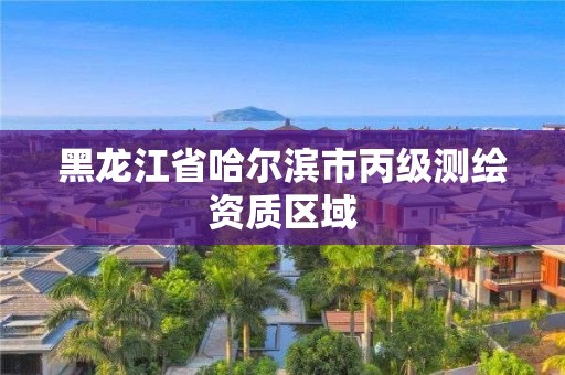 黑龍江省哈爾濱市丙級測繪資質區域