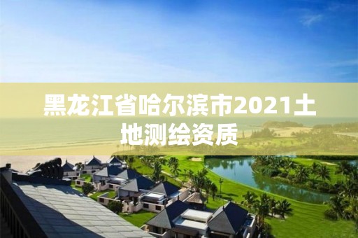 黑龍江省哈爾濱市2021土地測(cè)繪資質(zhì)