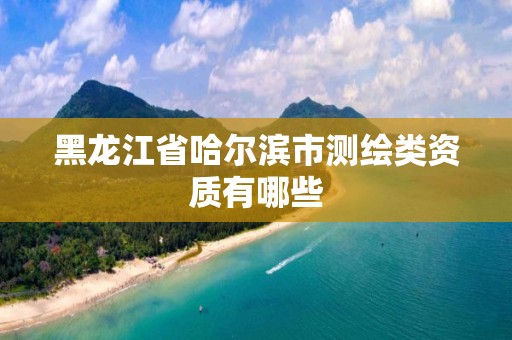 黑龍江省哈爾濱市測繪類資質有哪些