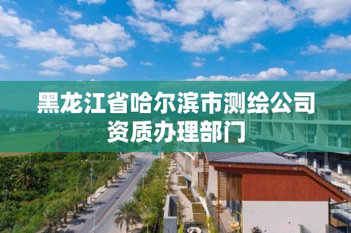 黑龍江省哈爾濱市測繪公司資質辦理部門