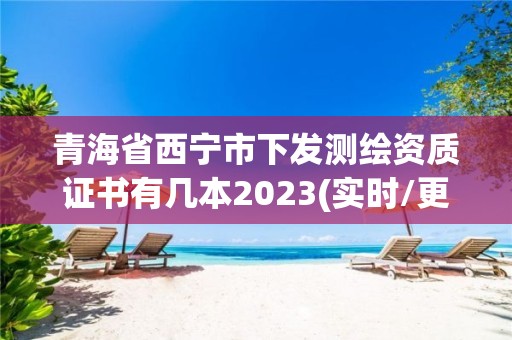 青海省西寧市下發測繪資質證書有幾本2023(實時/更新中)