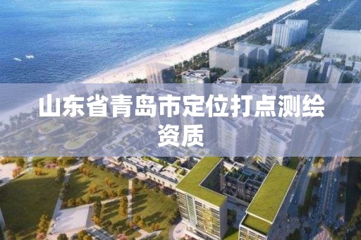 山東省青島市定位打點測繪資質