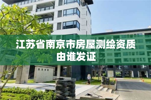 江蘇省南京市房屋測繪資質由誰發證