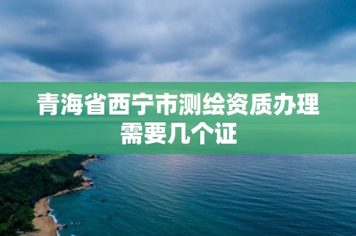 青海省西寧市測繪資質辦理需要幾個證