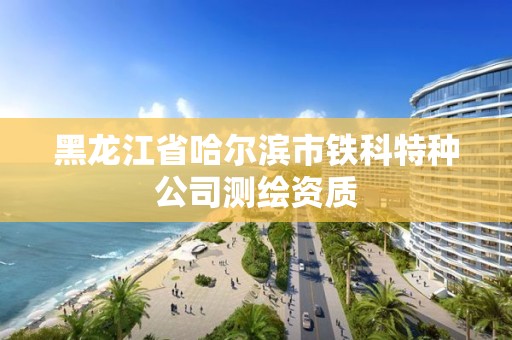 黑龍江省哈爾濱市鐵科特種公司測繪資質