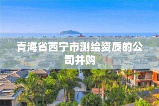 青海省西寧市測繪資質的公司并購