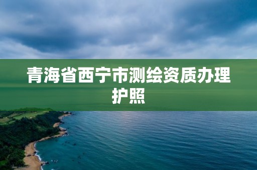 青海省西寧市測繪資質辦理護照