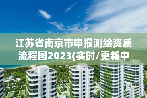 江蘇省南京市申報(bào)測(cè)繪資質(zhì)流程圖2023(實(shí)時(shí)/更新中)