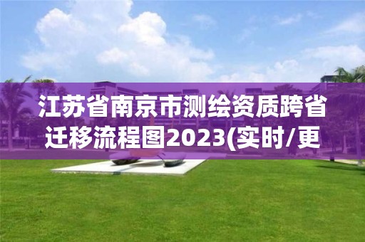 江蘇省南京市測(cè)繪資質(zhì)跨省遷移流程圖2023(實(shí)時(shí)/更新中)