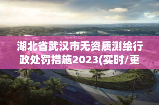 湖北省武漢市無資質測繪行政處罰措施2023(實時/更新中)