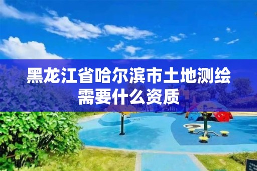 黑龍江省哈爾濱市土地測(cè)繪需要什么資質(zhì)