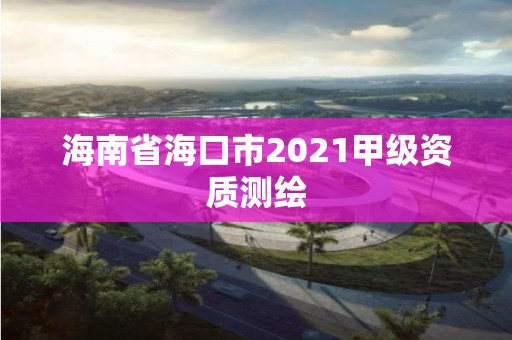 海南省海口市2021甲級(jí)資質(zhì)測(cè)繪