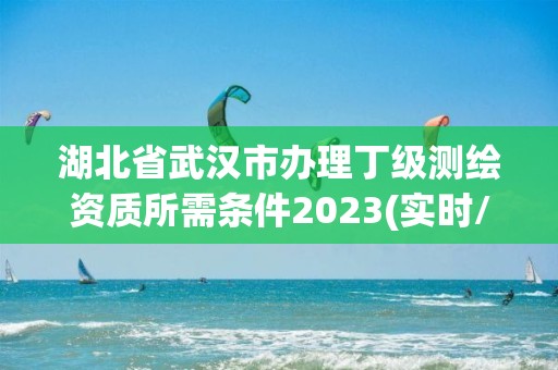 湖北省武漢市辦理丁級測繪資質所需條件2023(實時/更新中)