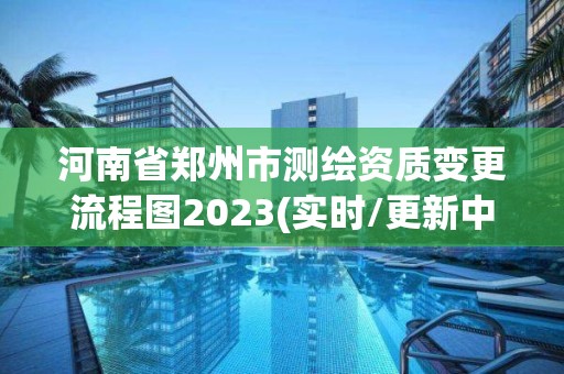 河南省鄭州市測繪資質(zhì)變更流程圖2023(實(shí)時/更新中)