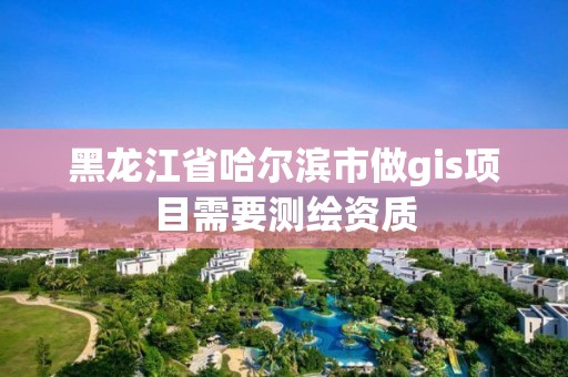 黑龍江省哈爾濱市做gis項目需要測繪資質