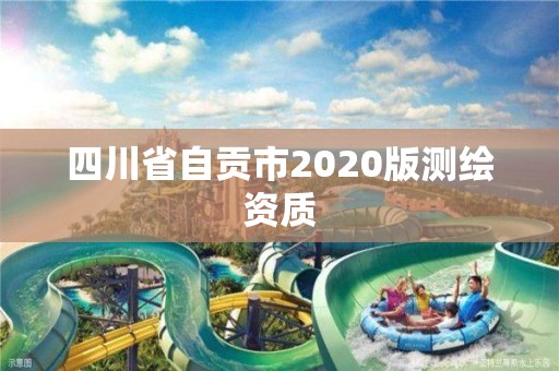 四川省自貢市2020版測繪資質(zhì)