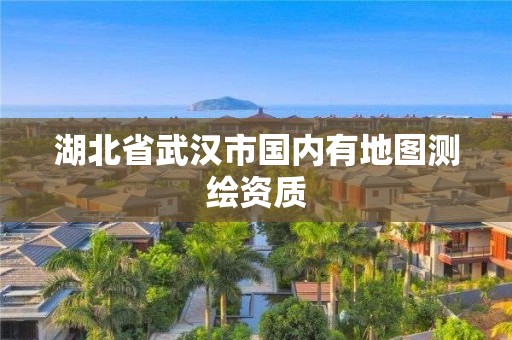 湖北省武漢市國內有地圖測繪資質