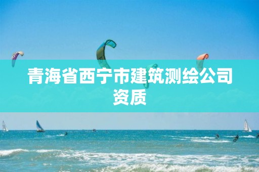 青海省西寧市建筑測繪公司資質(zhì)