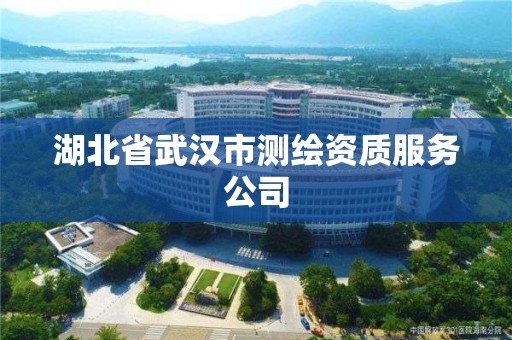 湖北省武漢市測繪資質服務公司