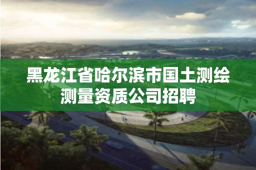 黑龍江省哈爾濱市國土測繪測量資質公司招聘