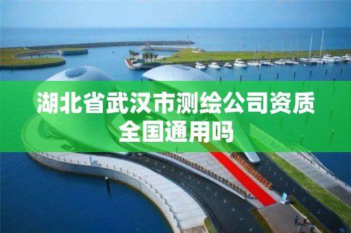 湖北省武漢市測繪公司資質全國通用嗎