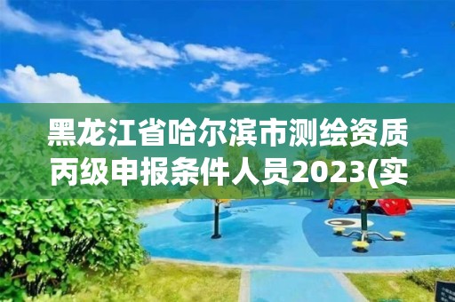 黑龍江省哈爾濱市測繪資質丙級申報條件人員2023(實時/更新中)