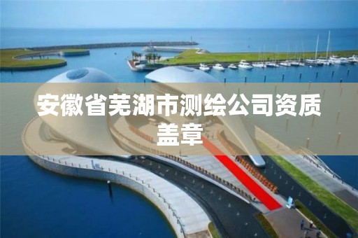 安徽省蕪湖市測繪公司資質蓋章