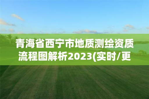 青海省西寧市地質測繪資質流程圖解析2023(實時/更新中)