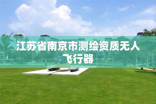 江蘇省南京市測繪資質無人飛行器