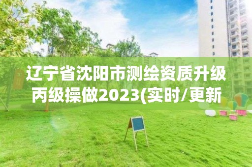 遼寧省沈陽市測繪資質升級丙級操做2023(實時/更新中)