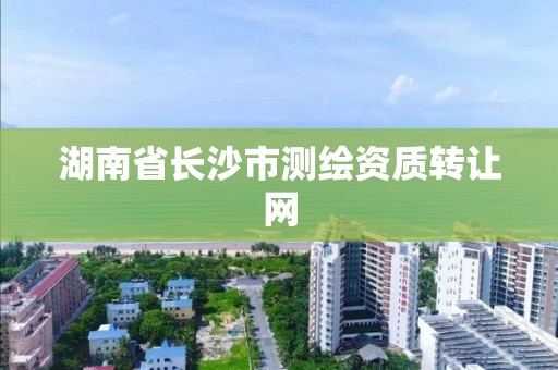 湖南省長沙市測繪資質轉讓網