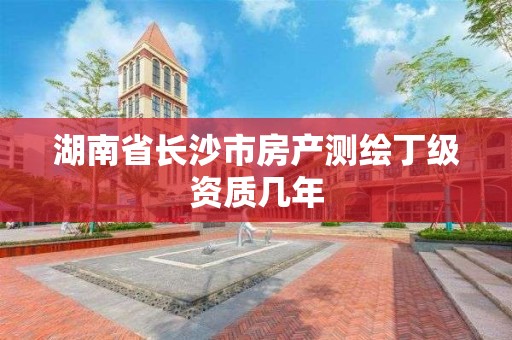 湖南省長沙市房產測繪丁級資質幾年