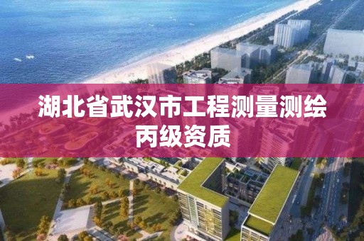 湖北省武漢市工程測量測繪丙級資質(zhì)