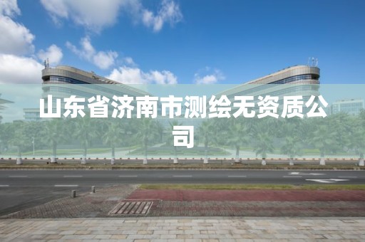 山東省濟(jì)南市測(cè)繪無(wú)資質(zhì)公司