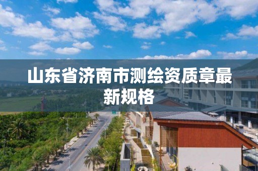 山東省濟(jì)南市測(cè)繪資質(zhì)章最新規(guī)格