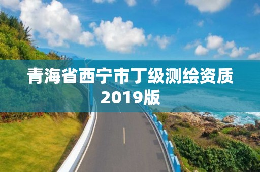 青海省西寧市丁級測繪資質2019版