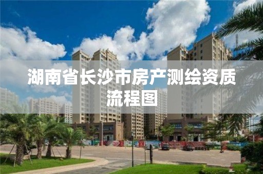 湖南省長沙市房產測繪資質流程圖