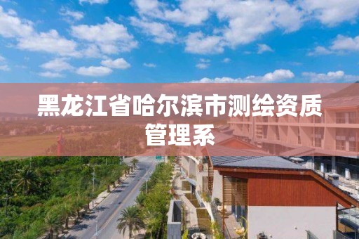 黑龍江省哈爾濱市測繪資質管理系