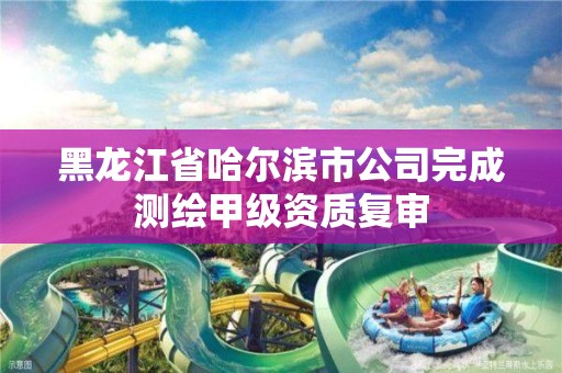 黑龍江省哈爾濱市公司完成測繪甲級資質復審