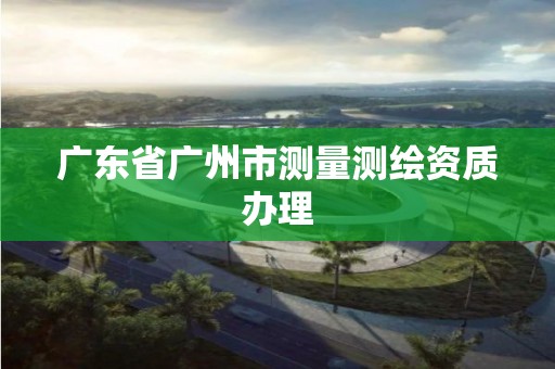 廣東省廣州市測量測繪資質(zhì)辦理