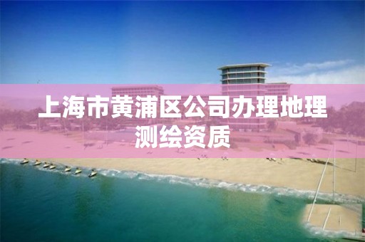 上海市黃浦區(qū)公司辦理地理測繪資質(zhì)