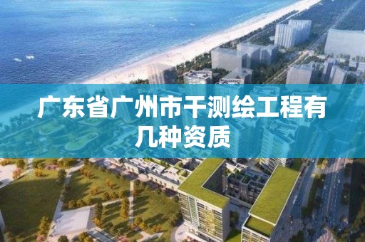 廣東省廣州市干測繪工程有幾種資質