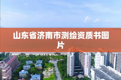 山東省濟南市測繪資質書圖片