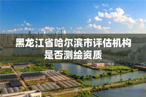 黑龍江省哈爾濱市評估機構是否測繪資質