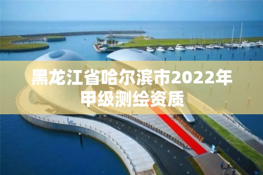 黑龍江省哈爾濱市2022年甲級(jí)測繪資質(zhì)