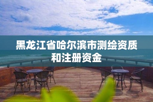 黑龍江省哈爾濱市測繪資質和注冊資金