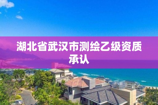 湖北省武漢市測繪乙級資質承認