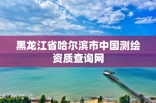 黑龍江省哈爾濱市中國測繪資質查詢網